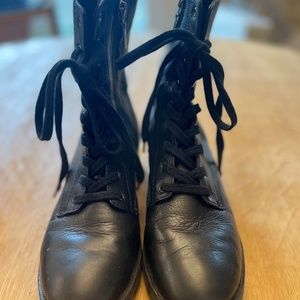 SCHUTZ COMBAT BOOTS